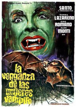 Santo en la Venganza de las Mujeres Vampiro (1970) poster